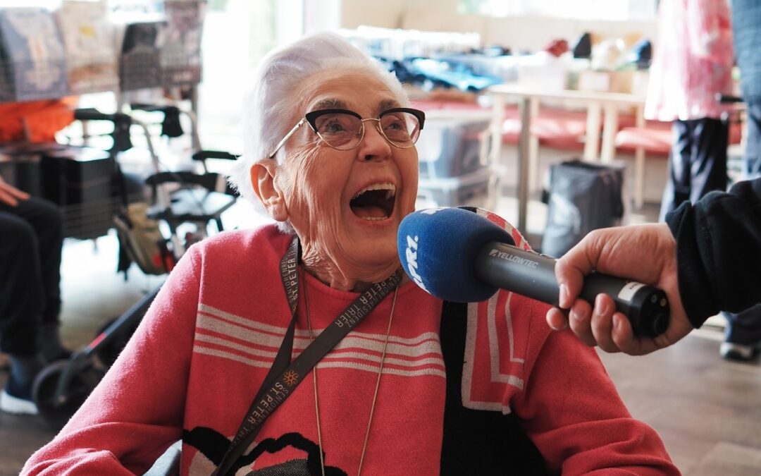 Ein Vormittag voller Highlights: Modemobil, Radiointerview und Geburtstagsüberraschung