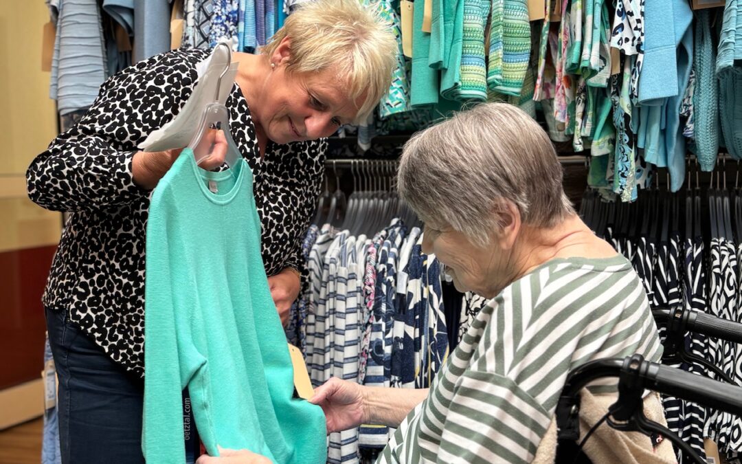 Mode und Pflege schenken Lebensfreude im Haus Stephanus
